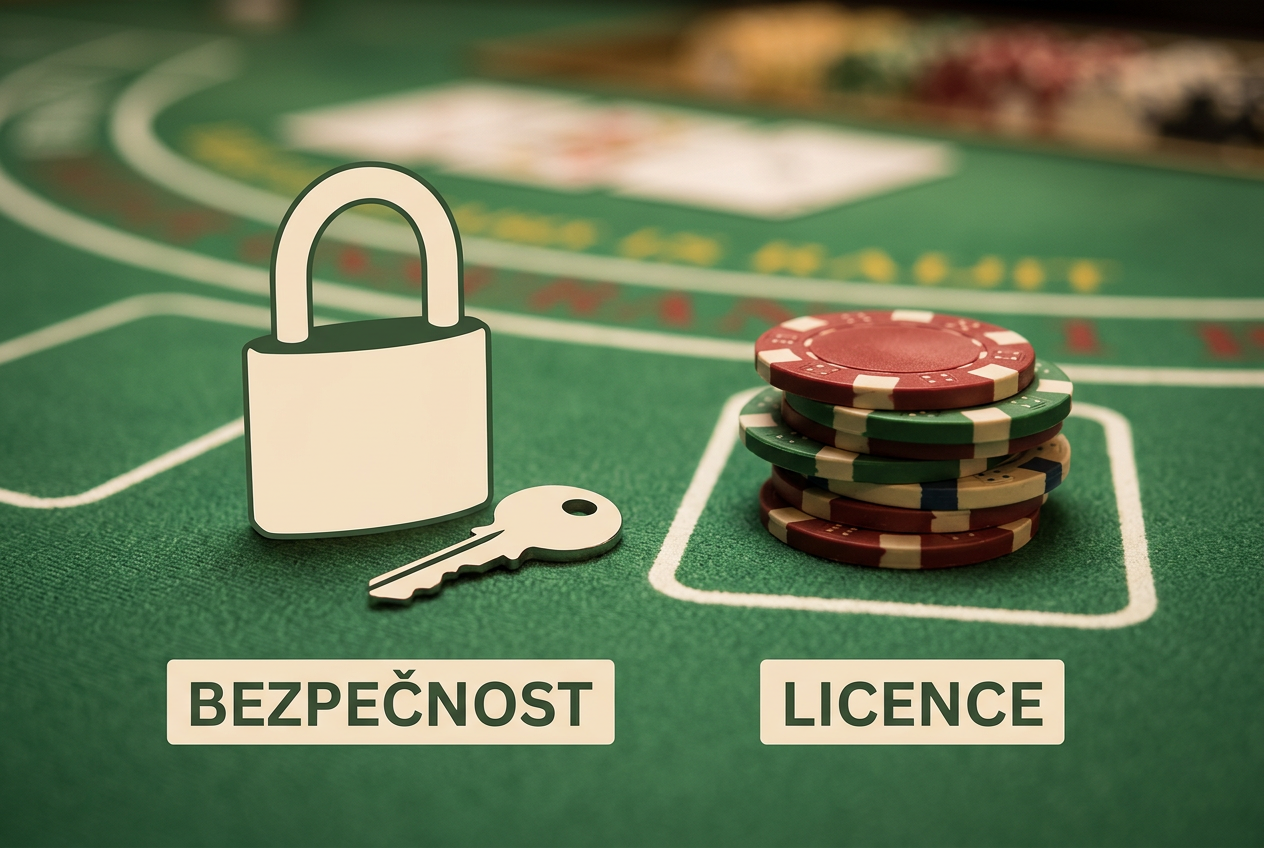 Bezpečnostní prvky a licencování v online hazardu
